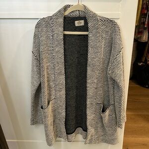 Marine Layer Birdseye cardigan size small